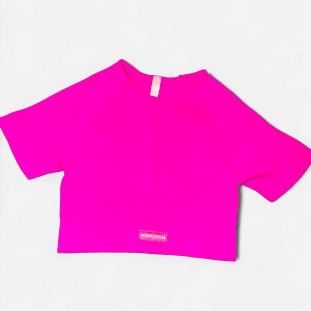 Fashion-nova Women's Pink Crop-top